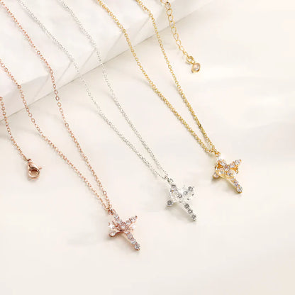 Cross Crown Necklace