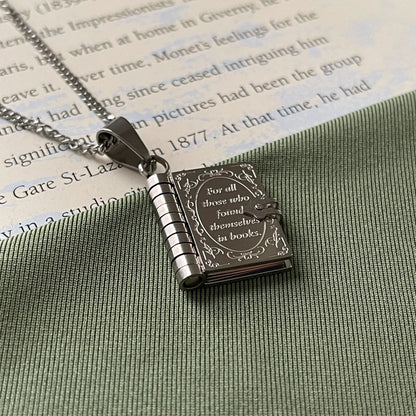 Book Lovers Necklace